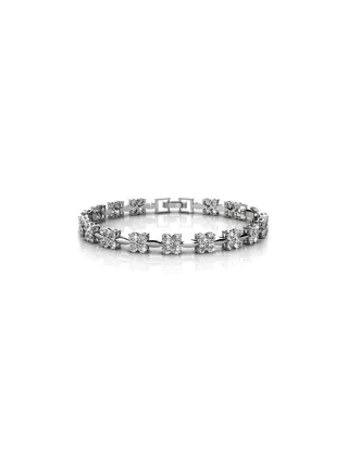 Süßes Armband - Silber und Kristall