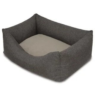 Petzzz Hundebett Lucky L 100 x 70 x 27 cm mit orthopädischem Innenkissen