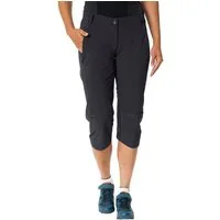 VAUDE Fahrradhose Women's Yaras 3/4 Pants sportlicher Stil, für Radsport, aus Polyamid, Elasthan und Polyester