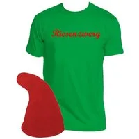 coole-fun-t-shirts Kostüm RIESENZWERG Zwergen Kostüm Riesen Zwerg Karneval Fasching