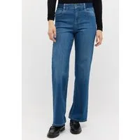 ANGELS 5-Pocket-Jeans L. SPORTY weite Passform, mit Gürtelschlaufen, 1-Knopf-Form