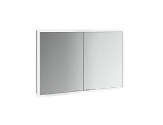 emco LED-Lichtspiegelschrank prime Slim, 1000 mm, 2-türig, IP 20 Rückwand verspiegelt, 949708205 949708205