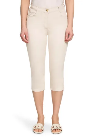 Betty Barclay - Sommerhose Grau Beige - Gr. - 46