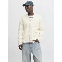 Jack & Jones Strickpullover JORNORREBRO KNIT CARDIGAN LN, Sea Salt