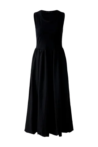 Oui - Midikleid black - Gr. - 40