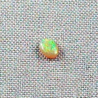 Grüner 0,78 ct Black Crystal Opal Multicolor Vollopal Lightning Ridge