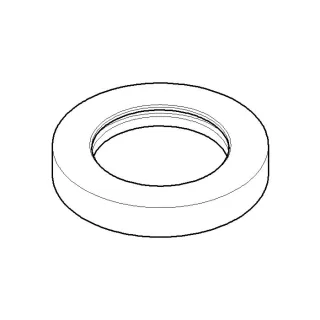 Dornbracht Ring 60x10 platin matt 092810055-06 D 38,2 x 10 mm Platin gebürstet