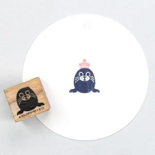 Perlenfischer Stempel Tiere: ROBBENBABY
