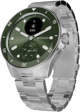 Withings Smartwatch "ScanWatch Nova 42mm, bis 35 Tage Akku, Wasserdicht bis 100 M"(16/ 0,63 ″)