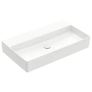 Villeroy & Boch Memento 2.0 Waschtisch 4A228F01 80 x 47 cm, weiß alpin, ohne Hahnloch, ohne Überlauf