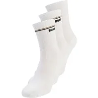 BOSS Basicsocken 3P QS Iconic CC SP W (3-Paar) kontrastfarbene Details