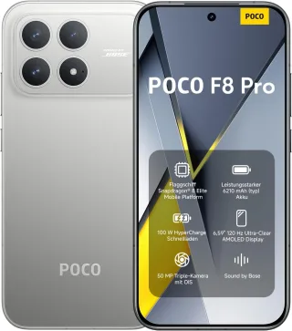 Xiaomi Poco F8 Pro 512GB [Dual-Sim] silber