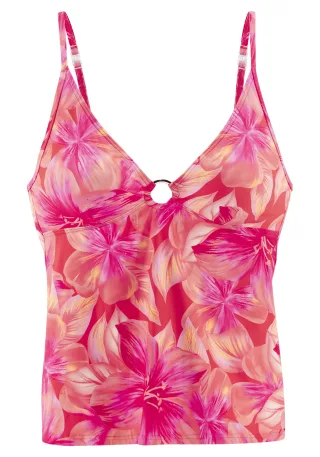 s.Oliver LM Tankini-Top peach-print - Gr. - 38A