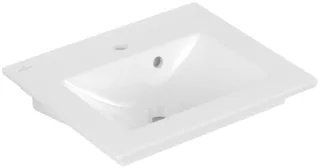 Villeroy & Boch Handwaschbecken Venticello, 41245001, B: 500, T: 420mm, Weiß Alpin 41245001