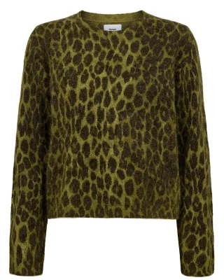 Nümph - NURIETTE LEO PULLOVER calla green - Gr. - M