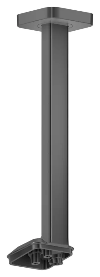 Hansgrohe AXOR ShowerSphere Deckenanschluss 300 mm für Kopfbrause 2jet, Polished Black Chrome, 39768 39768330