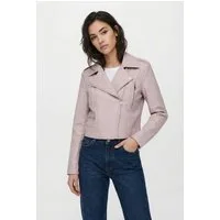 ONLY Lederimitatjacke ONLCARMEN FAUX LEATHER BIKER CC OTW mit asymmetrischem Reißverschluss