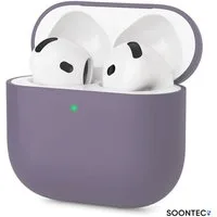 SOONTEC Kopfhörer-Schutzhülle AirPods 4 Case, Silikon