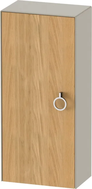Duravit White Tulip Halbhochschrank Natur Eiche & Taupe Matt & Seidenmatt 400x240x880 mm - WT1323LH5 WT1323LH560