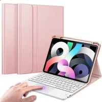 Fintie Tablet-Hülle für iPad Air 11'' M4/M3/M2(2026/2025/2024), iPad Air 5/4 Gen 2022/2020 10.9 Zoll, mit Stifthalter, Magnetische Abnehmbare Deutsche Tastatur mit Touchpad
