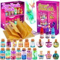 POPOLIC Kreativset Creative Kreatives Geschenk Mädchen - Zaubertrank Bastelset Kinder, (2-tlg), Zaubertrank Bastelset Kinder ab 6-11 Jahre
