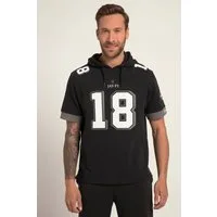 JP1880 Sweatshirt Hoodie American Football Halbarm Kapuze
