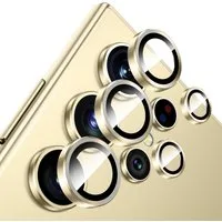 MSM Kameraschutzglas 5X Linsenglas für Samsung Galaxy S24 Ultra Schutz Panzerfolie Titan