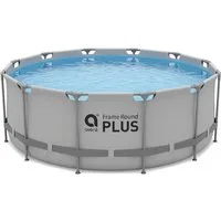 Avenli Framepool Frame Plus Pool 366x100 cm, Aufstellpool (Stahlrahmenpool, ohne Zubehör), Auch als Ersatzpool geeignet