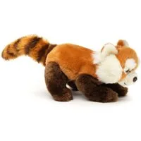 Uni-Toys Kuscheltier Roter Panda, sitzend - 21 cm (Länge) - Plüsch-Bär - Plüschtier, zu 100 % recyceltes Füllmaterial