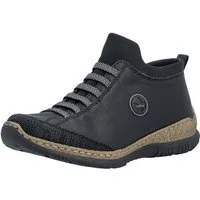 Rieker Slip-On Sneaker Schlupfschuh, Halbschuh, Casual-Sneaker mit MemoSoft-Innensohle