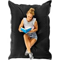 Green Bean Sitzsack XXL Outdoor Sitzsack Square 140x180cm (XXL Riesensitzsack 140x180cm 380 Liter Kinder & Erwachsene Bean Bag EPS Perlen Füllung, Groß Draußen Outdoor Liegekissen), Waschbar Wetterfest Lounge Sitzkissen Bodenkissen