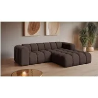 OTTO home Ecksofa KALLIE L-Form, 248 cm - OTTO. Verlässliche Qualität., Bubble Optik, moderne Steppung, hoher Sitzkomfort