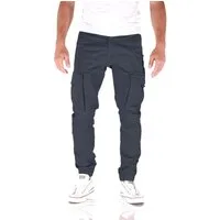Jack & Jones Cargojeans Jack & Jones Paul Flake Tapered Slim Cargo Herren Jeans Hose