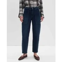 someday Relax-fit-Jeans Cellma barrel utility Mid Rise, Ankle, leichte Used-Effekte