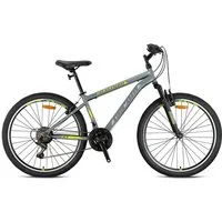T&Y Trade Mountainbike 24 Zoll Mountainbike Kinder MTB Fahrrad Rad Bike MAGNUM GRAU GRN26-067, 21 Gang Shimano, Kettenschaltung, Federgabel, 21 Gänge