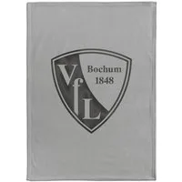 VfL Bochum Tagesdecke VfL Bochum Flanellfleecedecke grau