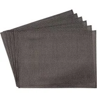 APS Platzset Schmalband, (6-St), mit umgenähten Rand, leicht abwischbar, 45x33 cm