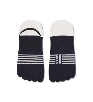 happy socks - Five Toes Sock Schwarz - Gr. - 43.5