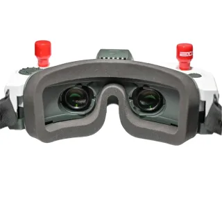HDZERO Goggles Replacement Eye Mask, 10mm/14mm Sponge Pad with Hook-and-LoopTape, FPV RC Drone Accessory