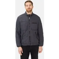 camel active Blouson mit Stehkragen Langarm Markenlogo