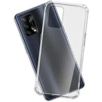 mtb more energy Smartphone-Hülle Clear Armor Case für Oppo A74 4G, Oppo F19 4G, Transparente TPU Schutzhülle Case Backcover mit Anti-Shock Verstärkung