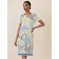 Apart Jerseykleid mit Palmenprint