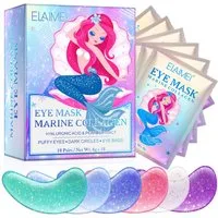 P-Beauty Cosmetic Accessories Augenmaske Anti-Aging Augenpads mit Kollagen Hyaluronsäure Algenextrakt 18 Paar, 1-tlg., Augenschatten, Falten, Fatigue/Müdigkeit, Flüssigkeitszufuhr