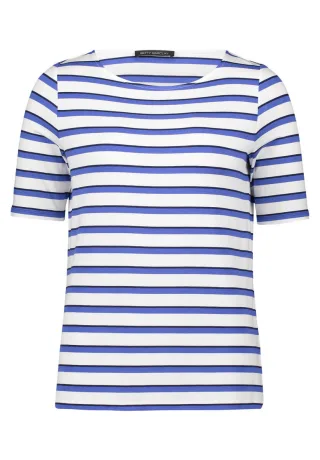 Betty Barclay - Ringelshirt weiß - Gr. - 44