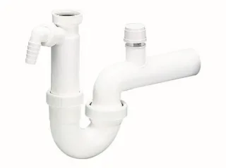 Dallmer Röhren-Siphon 100/1 SLR, mit Rohrbelüfter, 1 1/2" x DN 50, 021229 021229