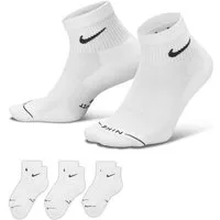 Nike Sportsocken U NK ED ELVD ANK 3P - 144 für Erwachsene, mit sportlichem Stil