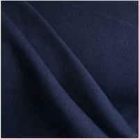maDDma Stoff Burlington-Stoff ab 1m x 150cm breit Polyesterstoff Allroundstoff, marineblau