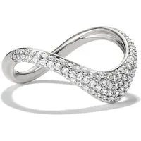 THOMAS SABO Fingerring Fluid Elegance Ring Pavé, mit Zirkonia (synth)