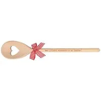 Spruchreif® Nudellöffel Kochlöffel Holz mit Gravur · Küchenhelfer · Geschenke für Mama/ Oma