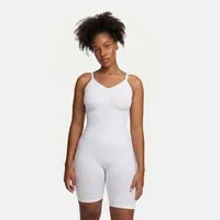 cfab (creamy fabrics) Shaping-Body Bodysuit Sculpting Shapewear mit Shorts-Weiß-XL (1-tlg)